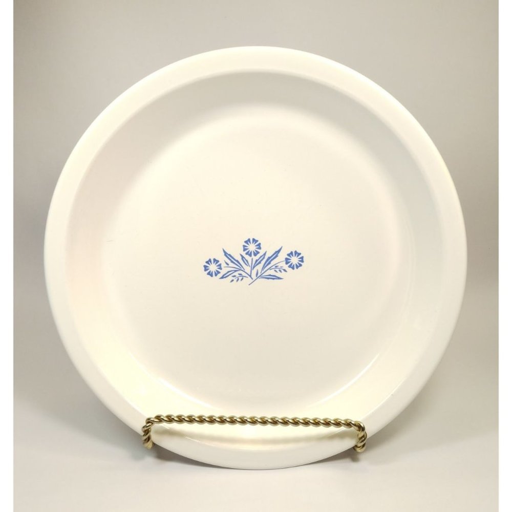 Corning Ware Blue Cornflower 9" Pie Plate Dish P-309